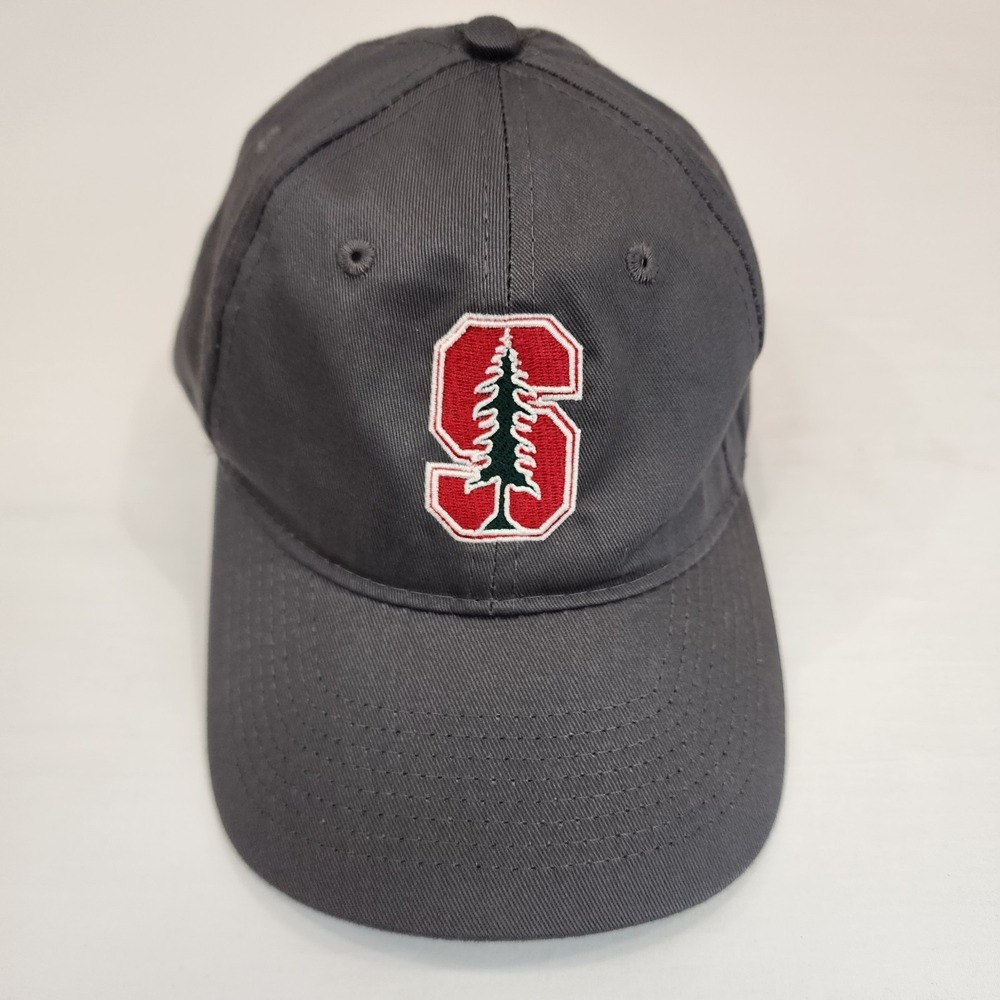 Stanford Tree UB Logo Baseball Cap Hat Adj. Mens Size Cotton Hook & Loop Close - Picture 1 of 9